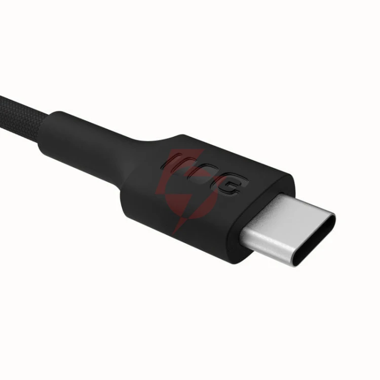 Kabel usb-c / usb-c greencell powerstream 200cm pd 100w czarny w oplocie