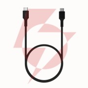 Kabel usb-c / usb-c greencell powerflex 120cm pd 100w czarny silikonowy