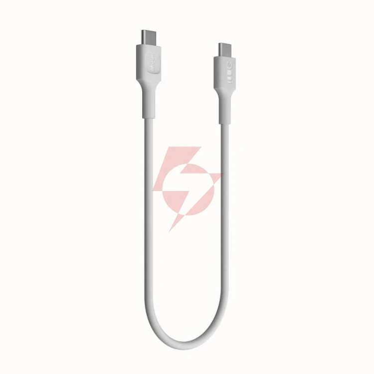 Kabel usb-c / usb-c greencell powerflex 120cm pd 100w biały silikonowy