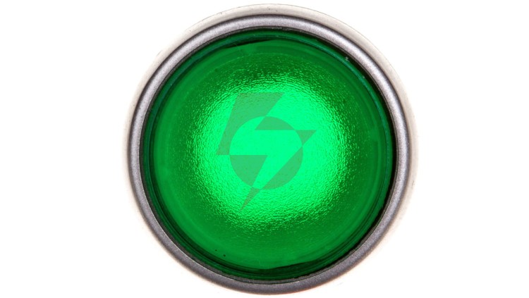 Przycisk sterowniczy 22mm zielony 1Z 1R z samopowrotem z podświetleniem ST22-KLZ-11-230-LEDAC