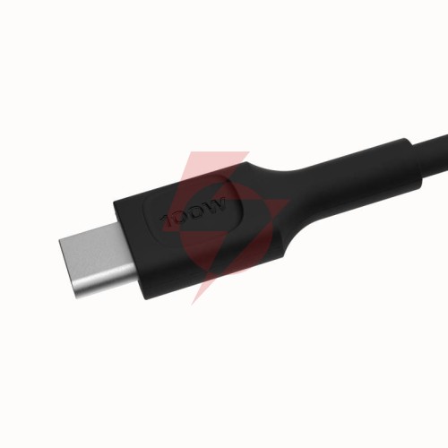Kabel usb-c / usb-c greencell powerflex 200cm pd 100w czarny silikonowy