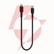 Kabel usb-c / usb-c greencell powerflex 200cm pd 100w czarny silikonowy