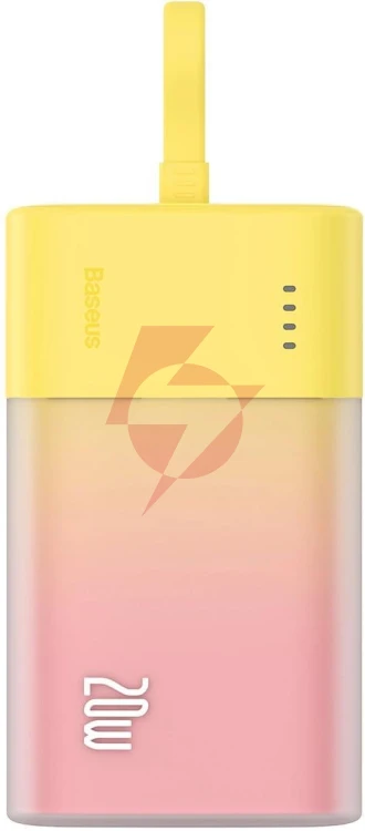Powerbank baseus popsicle 5200mah 20w z wbudowanym kablem lightning