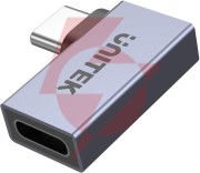Unitek adapter usb-c na usb-c kątowy płaski 40gbps