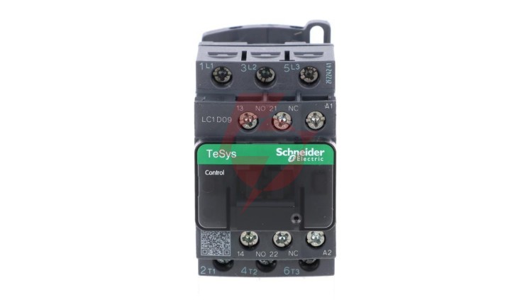TeSys Deca Stycznik mocy 9A 3P 42V AC 1Z 1R LC1D09D7