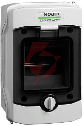 Plastikowa obudowa instalacyjna natynkowa ip65 1x4 moduły. phs 4t noark 101492