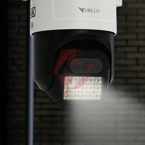 Kamera ip orllo z17 ultra 4k zewnętrzna obrotowa gsm na kartę sim 8mpx