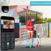Kamera ip orllo z17 ultra 4k zewnętrzna obrotowa gsm na kartę sim 8mpx