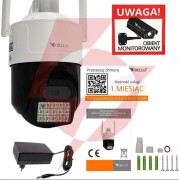 Kamera ip orllo z17 ultra 4k zewnętrzna obrotowa gsm na kartę sim 8mpx