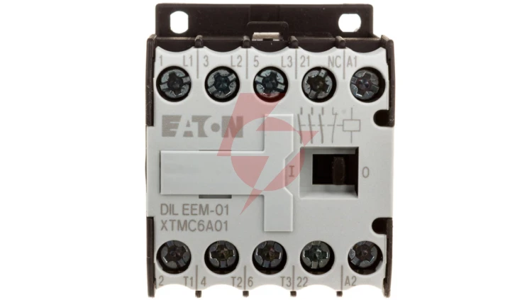 Stycznik mocy 6A 3P 24V AC 0Z 1R DILEEM-01(24V50/60HZ) 051621
