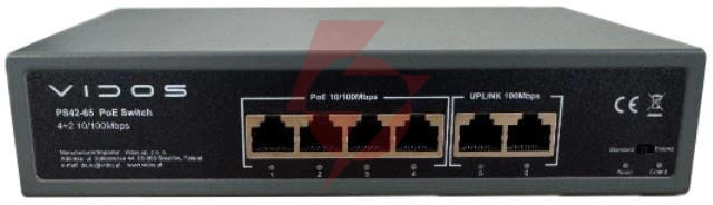 Switch poe vidos ps42-65
