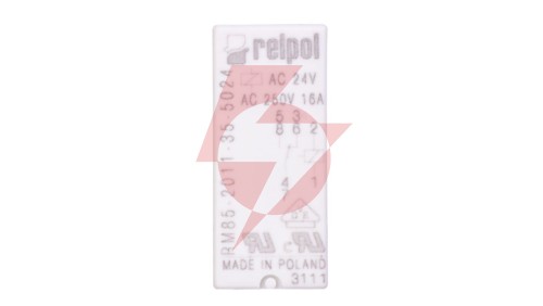 Przekaźnik miniaturowy 1P 16A 24V AC PCB AgNi RM85-2011-35-5024 604651