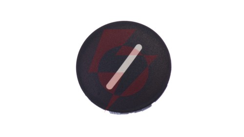 Wkładka przycisku 22mm płaska czarna z symbolem ZMNIEJSZANIE (MINUS) 22mm M22-XD-S-X5 218171