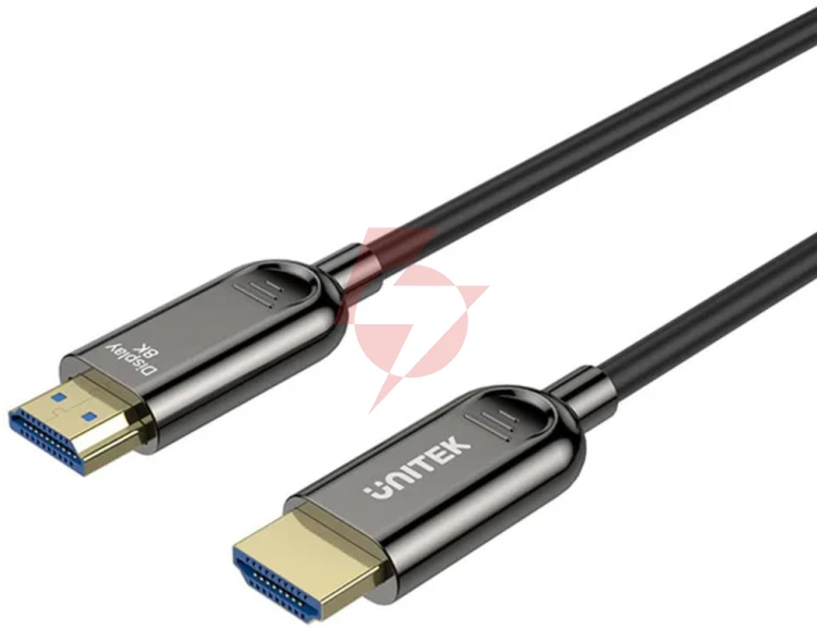 Unitek kabel optyczny hdmi 2.1 aoc 8k 120hz 20m