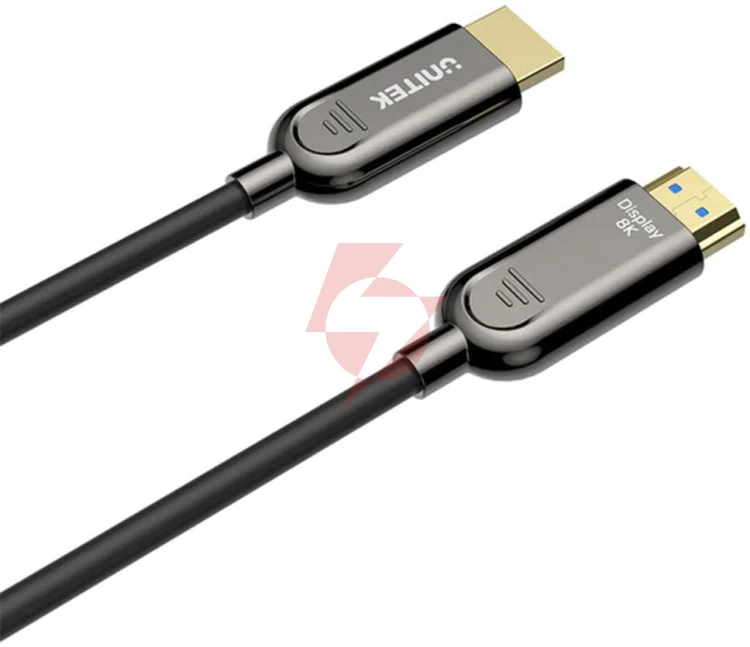 Unitek kabel optyczny hdmi 2.1 aoc 8k 120hz 20m