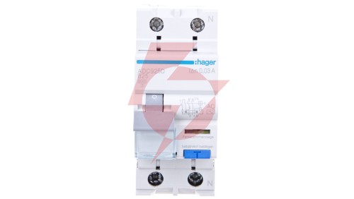 Wyłącznik różnicowo-nadprądowy RCBO 2P B25A 0,03A Typ AC ADC925D