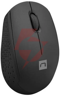 Mysz natec stork bezprzewodowa 1600dpi czarna optyczna usb