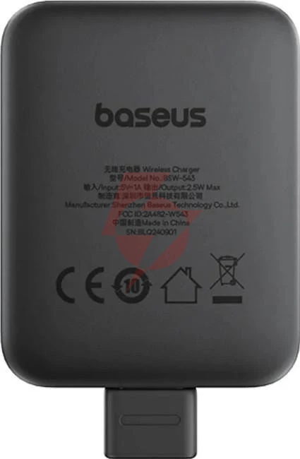 Ładowarka indukcyjna baseus magpro 2.5w magnetyczna do apple watch - czarna