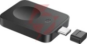 Ładowarka indukcyjna baseus magpro 2.5w magnetyczna do apple watch - czarna