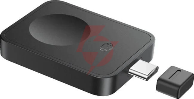 Ładowarka indukcyjna baseus magpro 2.5w magnetyczna do apple watch - czarna