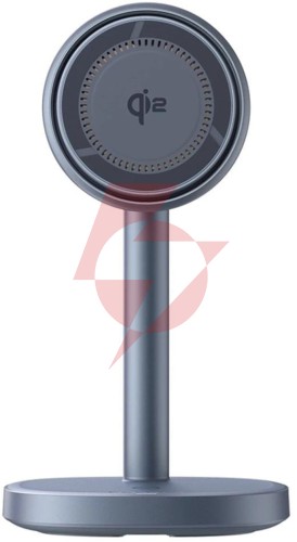 Ładowarka indukcyjna baseus orbit 2 pro magsafe qi2 20w 2 w 1 z chłodzeniem - szara
