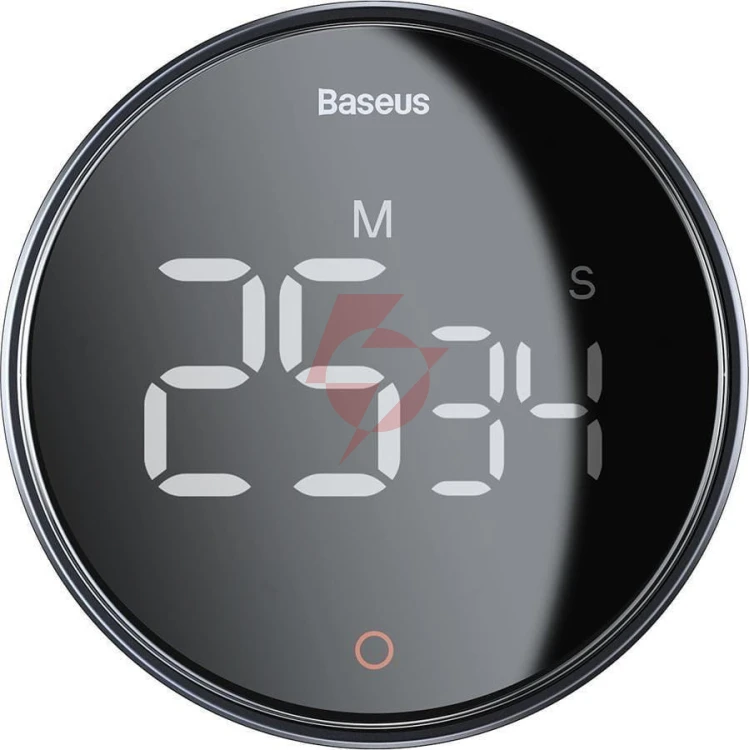 Baseus heyo pro obrotowy minutnik czasomierz elektroniczny timer szary