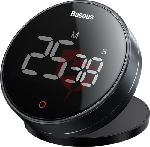 Baseus heyo pro obrotowy minutnik czasomierz elektroniczny timer szary