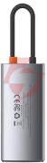 Hub usb baseus metal gleam 4w1