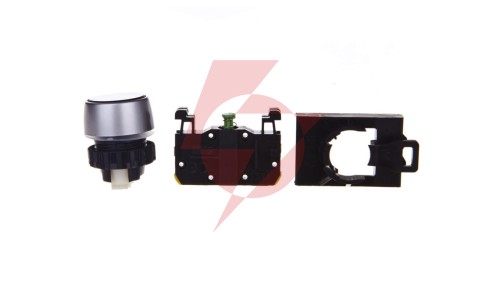 Przycisk sterowniczy 22mm czarny 1Z z samopowrotem ST22-KCZ-10.