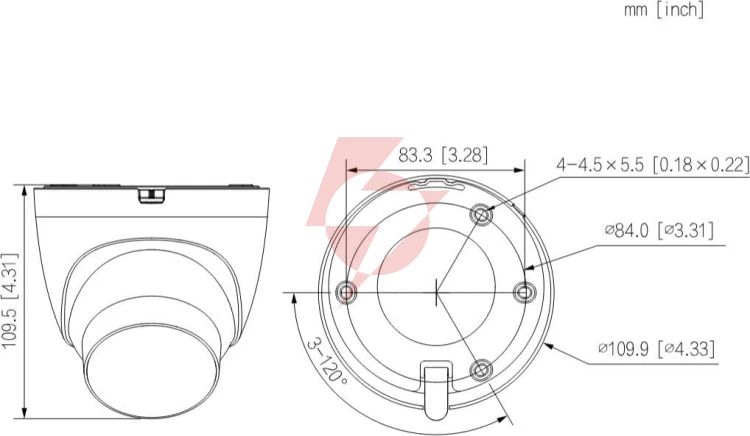 Kamera ip dahua ipc-hdw2249t-s-led-0360b-pro