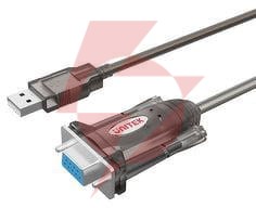 Kabel usb unitek szeregowy usb-a do rs232 (db9f)
