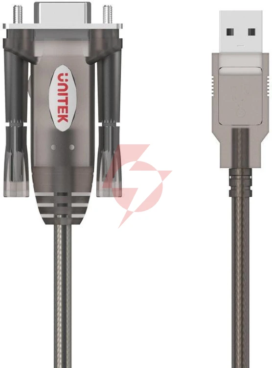 Kabel usb unitek szeregowy usb-a do rs232 (db9f)