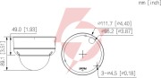 Kamera ip dahua ipc-hdbw3649e-as-il-0360b