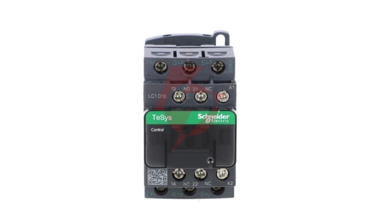 TeSys Deca Stycznik mocy 12A 3P 48V AC 1Z 1R LC1D12E7