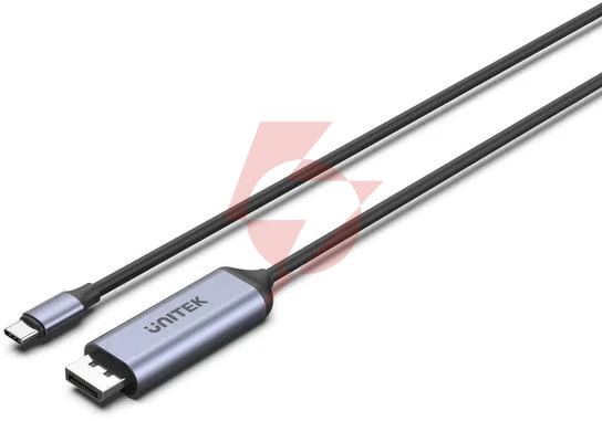 Unitek adapter usb-c na dp 1.4 8k@60hz kabel 1,8m