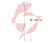 Uchwyt camsafe cs10-ps biały