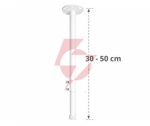 Uchwyt camsafe cs10-ps biały