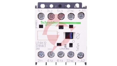 Stycznik mocy 12A 3P 24V DC 0Z 1R LP4K1201BW3