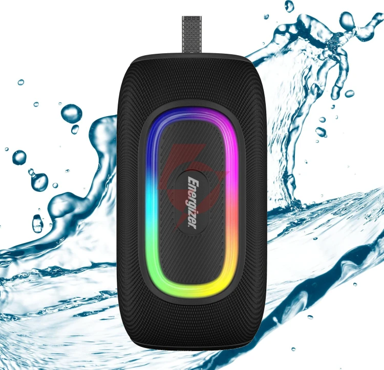 Głośnik przenośny energizer bluetooth 1800mah rgb