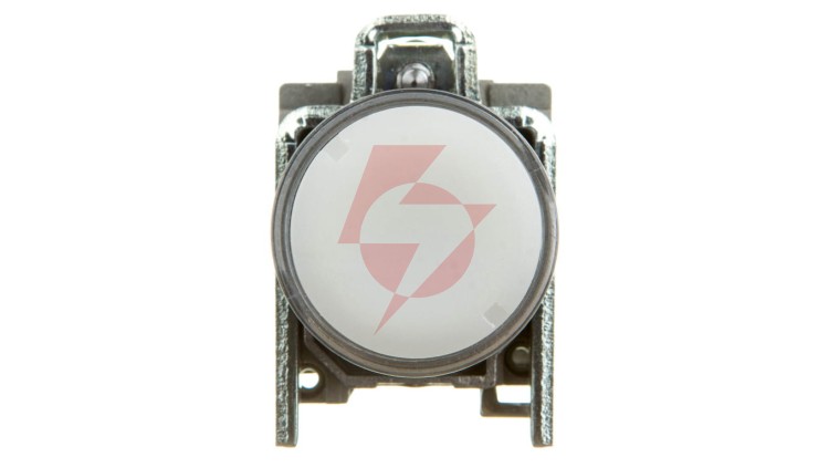 Przycisk sterowniczy 22mm biały 1Z 1R z samopowrotem z podświetleniem XB4BW3165