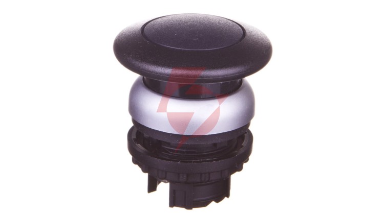 Napęd przycisku grzybkowego czarny bez samopowrotu M22-DRP-S 216743