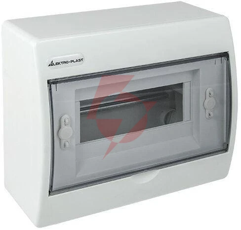 Rozdzielnica n/t rn-8 fala (n+pe) ip40 200x234x95mm, biała | 7.2 elektro-plast opatówek