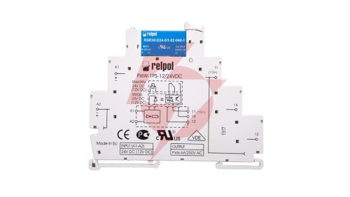 Przekaźnik interfejsowy 1Z 24V DC AgSnO2 PIR6W-1PS-24VDC-O 857208