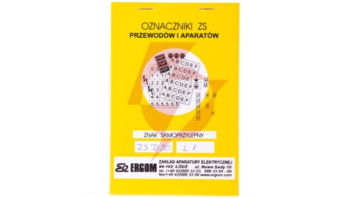 Znaki samoprzylepne ZS D20/L1 E04ZP-02030402700