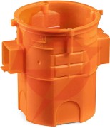 Puszka instalacyjna p/t 60 łączona, ekstra-głeboka s60gf pomarańczowa | 33008008 simet
