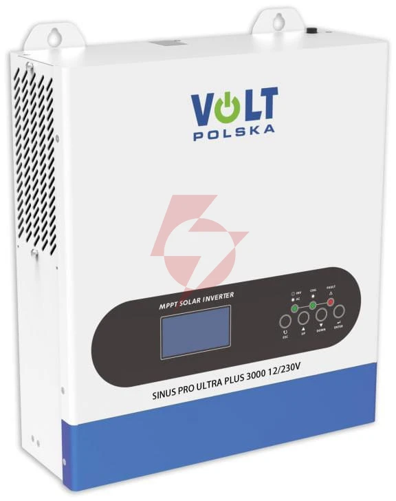 Przetwornica inwerter solarny volt polska sinuspro ultra plus 3000 12/230v (1500/3000w) + 100a mppt