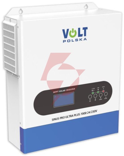 Przetwornica inwerter solarny volt polska sinuspro ultra plus 7000 24/230v (3500/7000w) wi-fi + 100a