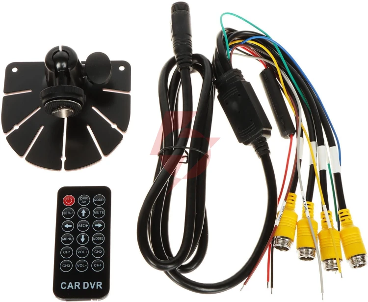 Rejestrator mobilny z monitorem ate-ntft7-4ch-t3 4 kanały 7 " autone
