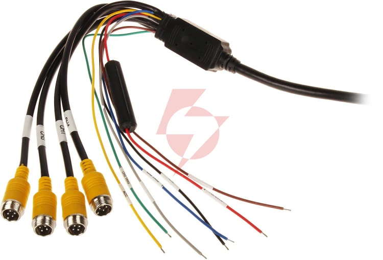 Rejestrator mobilny z monitorem ate-ntft7-4ch-t3 4 kanały 7 " autone