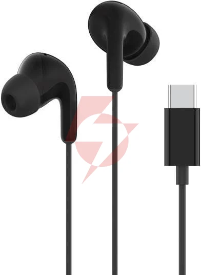 Słuchawki xiaomi type-c earphones czarne z mikrofonem hd